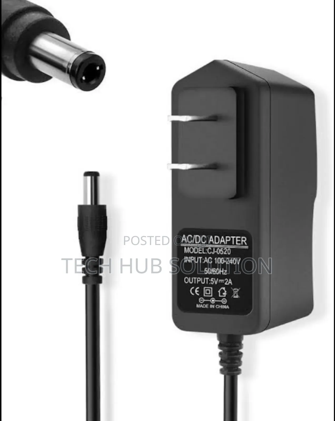 5V,2A T-Pin AC/DC Adapter