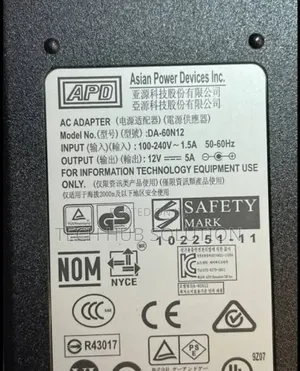 12V,4A + Power AC/DC Adapter