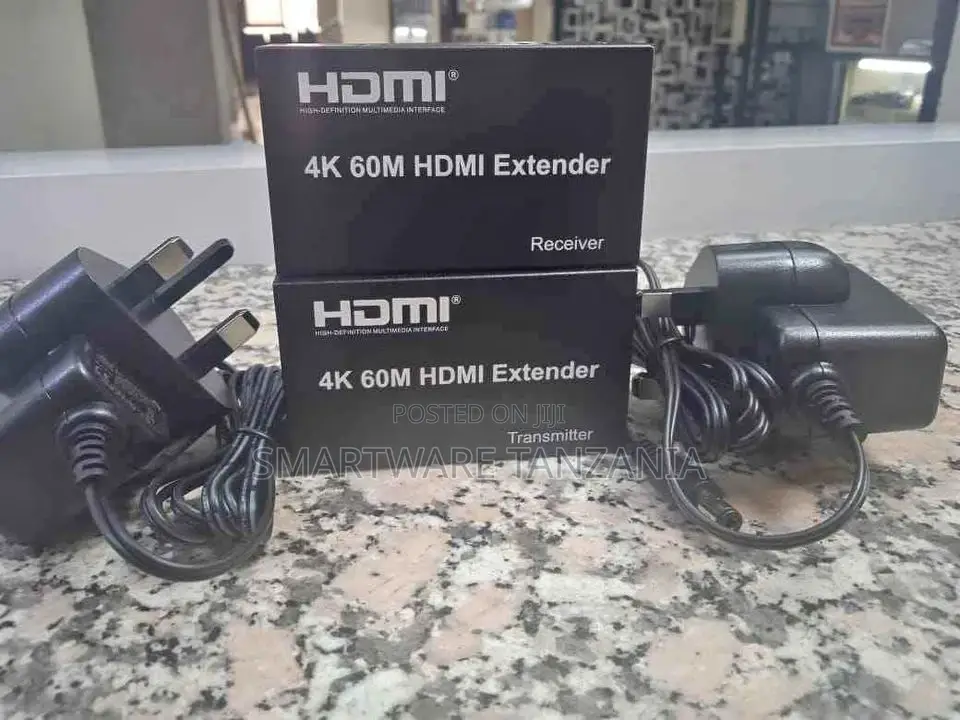 HDMI Extender, 1080P HDMI Transmitter, Receiver Up To 60M