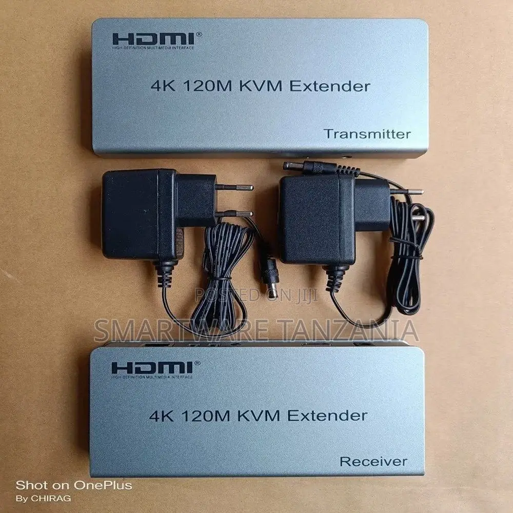 120M KVM HDMI Extender Rj45 Ethernet Cat6 Converter Tx RX