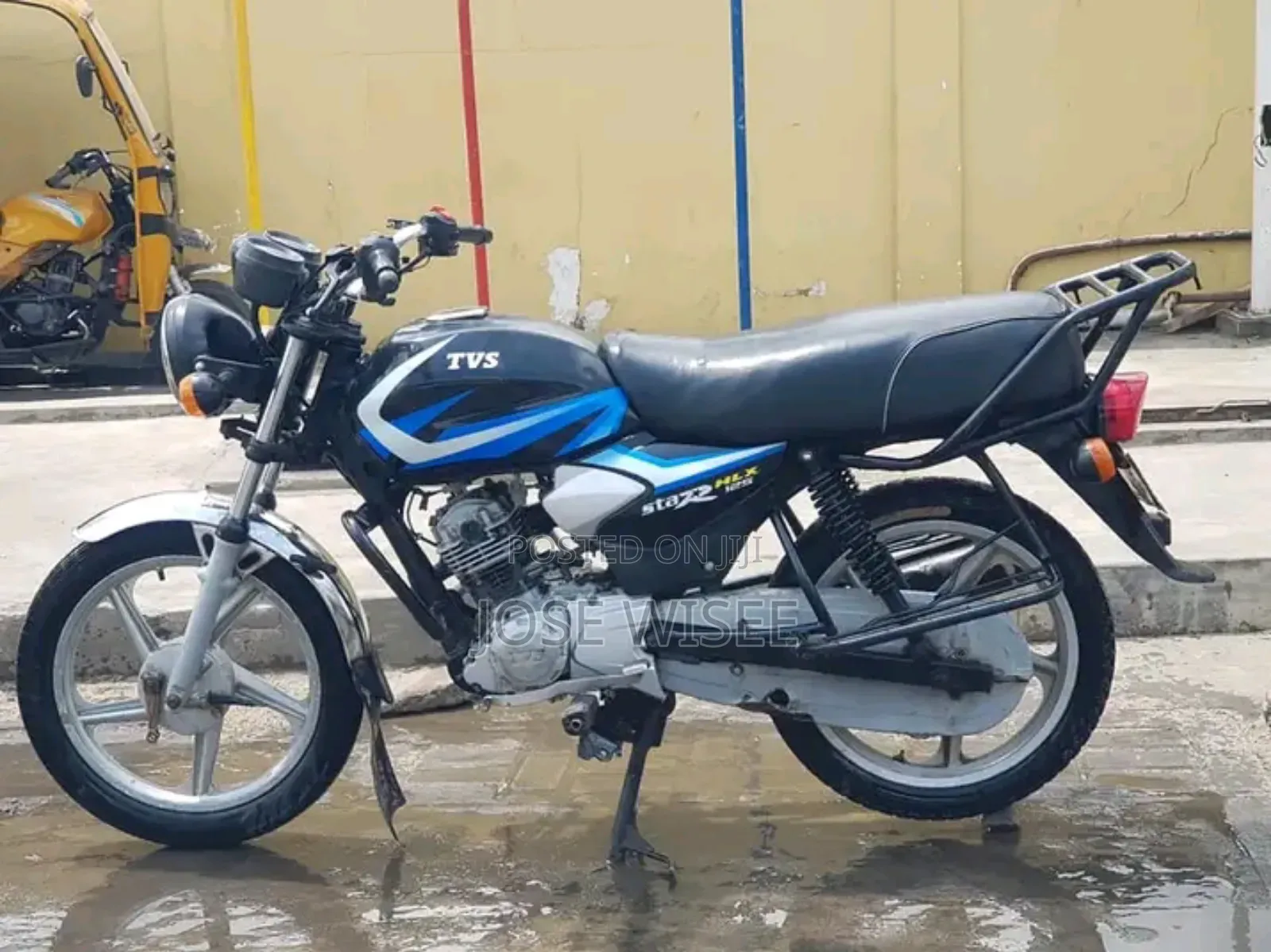 TVS HLX 125 2018 Black