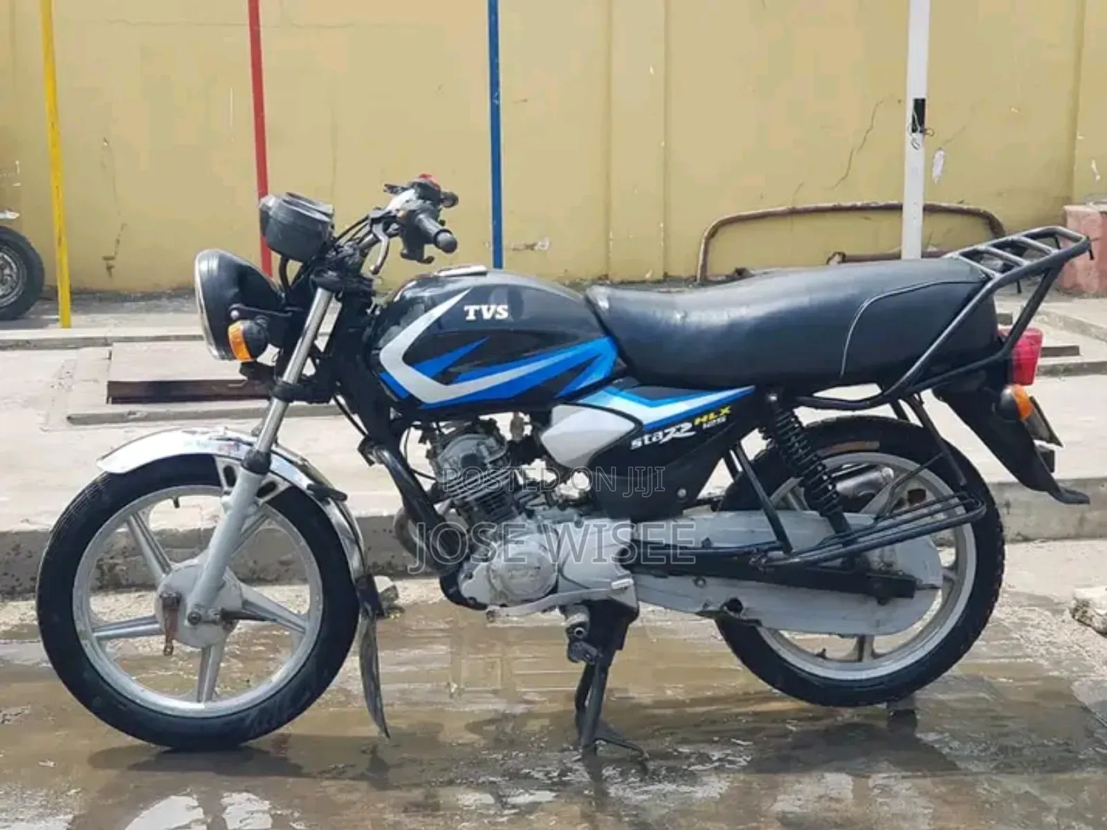 TVS HLX 125 2018 Black