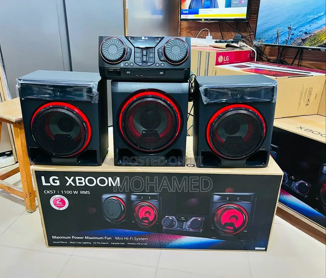 LG Xboom 1100W Model CK 57