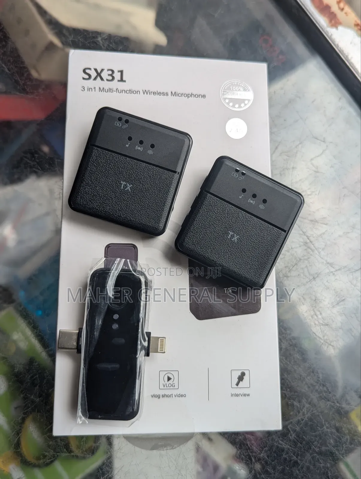 Sx31 Wireless Microphone Noise Cancel