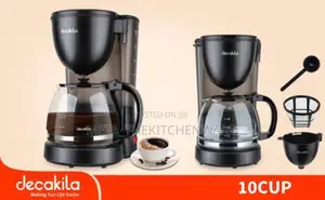 Decakila Drip Coffee Maker, 1.25l, 750w, Kecf001b
