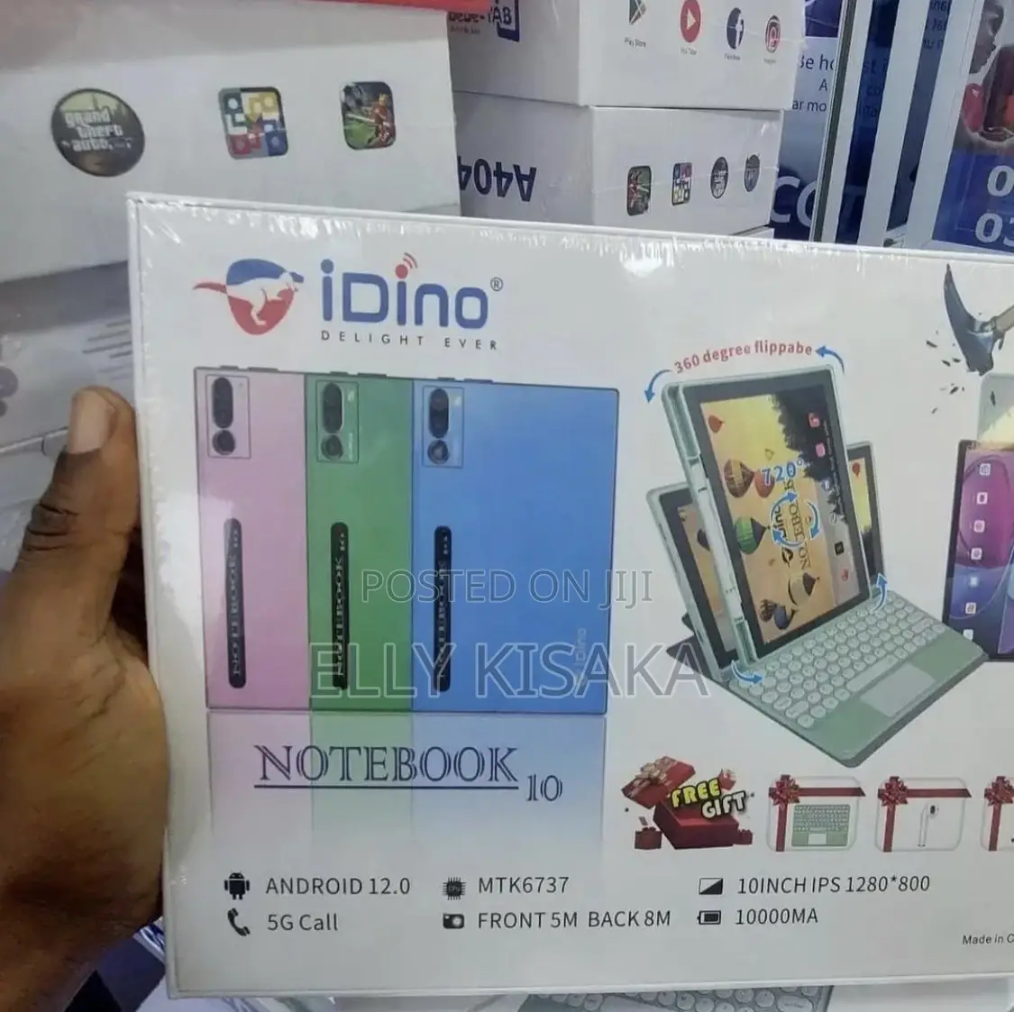 New Idino Notebook 10 512 GB Silver