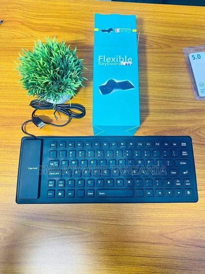 Waterproof Folding Silicone Wired USB Roll Up Keyboard