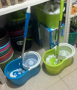 Home Office Floor Cleaning , 360 Degree Spin Bucket