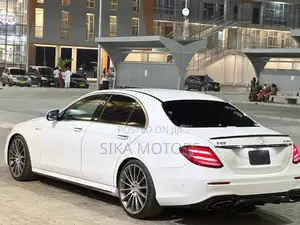 Mercedes-Benz E63 2017 White
