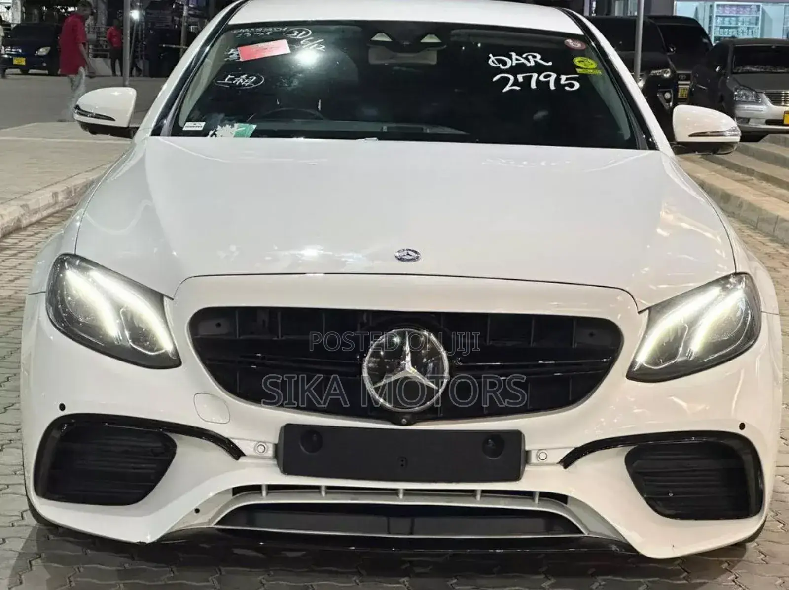 Mercedes-Benz E63 2017 White