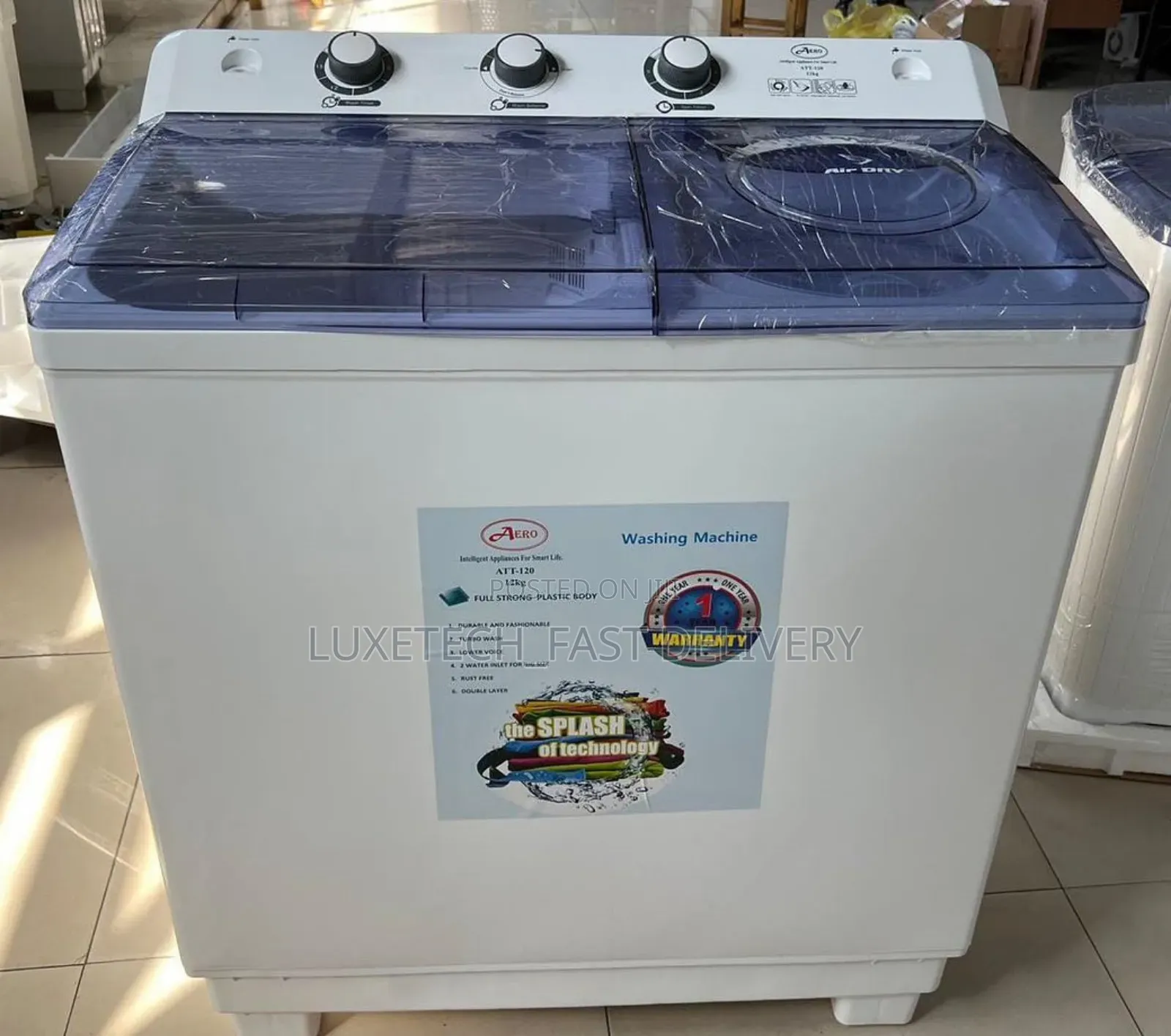 Aero Washing Machine 12kg Manual