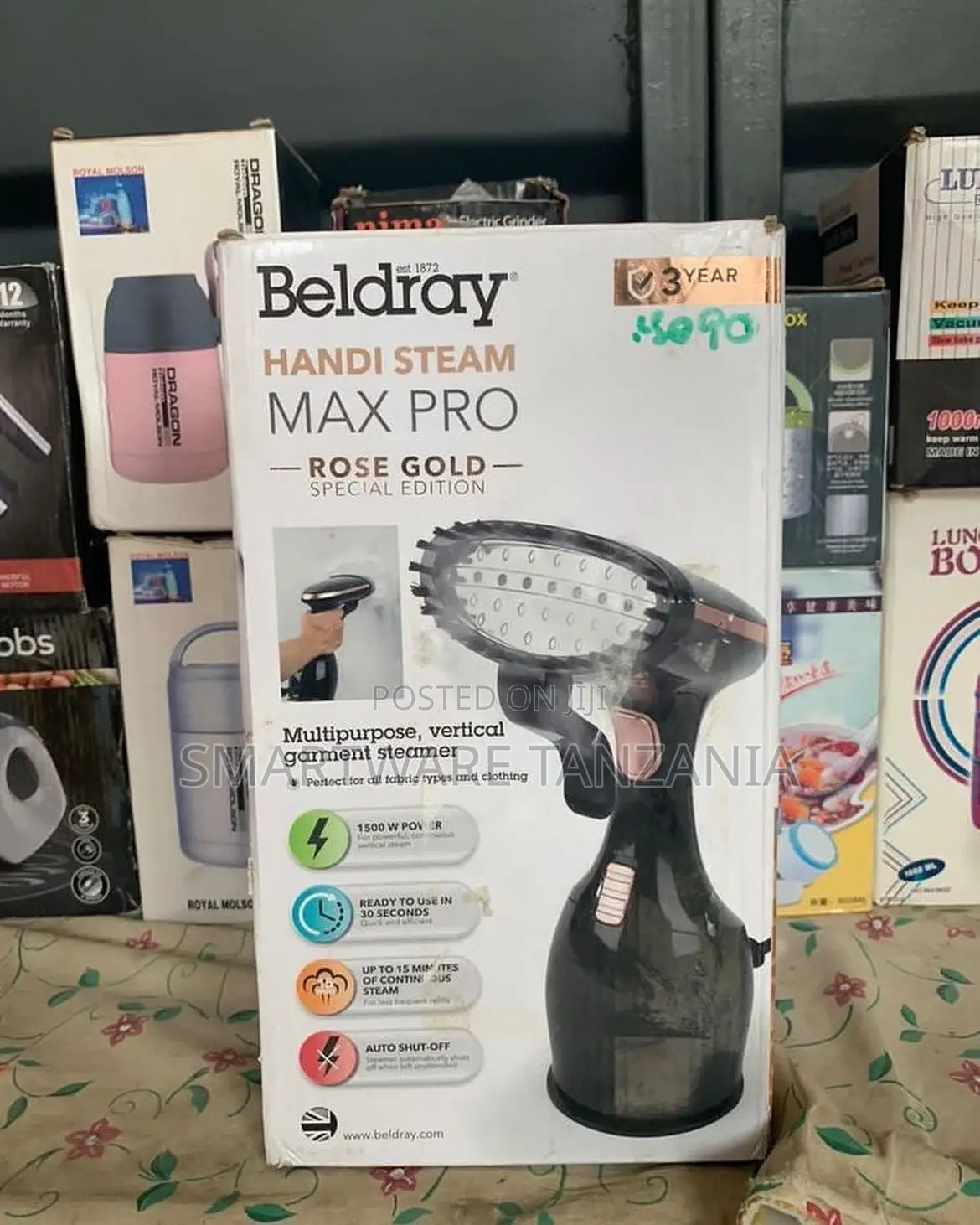 Garment Steamer For Clothes, Steam Iron Press Fast Heating