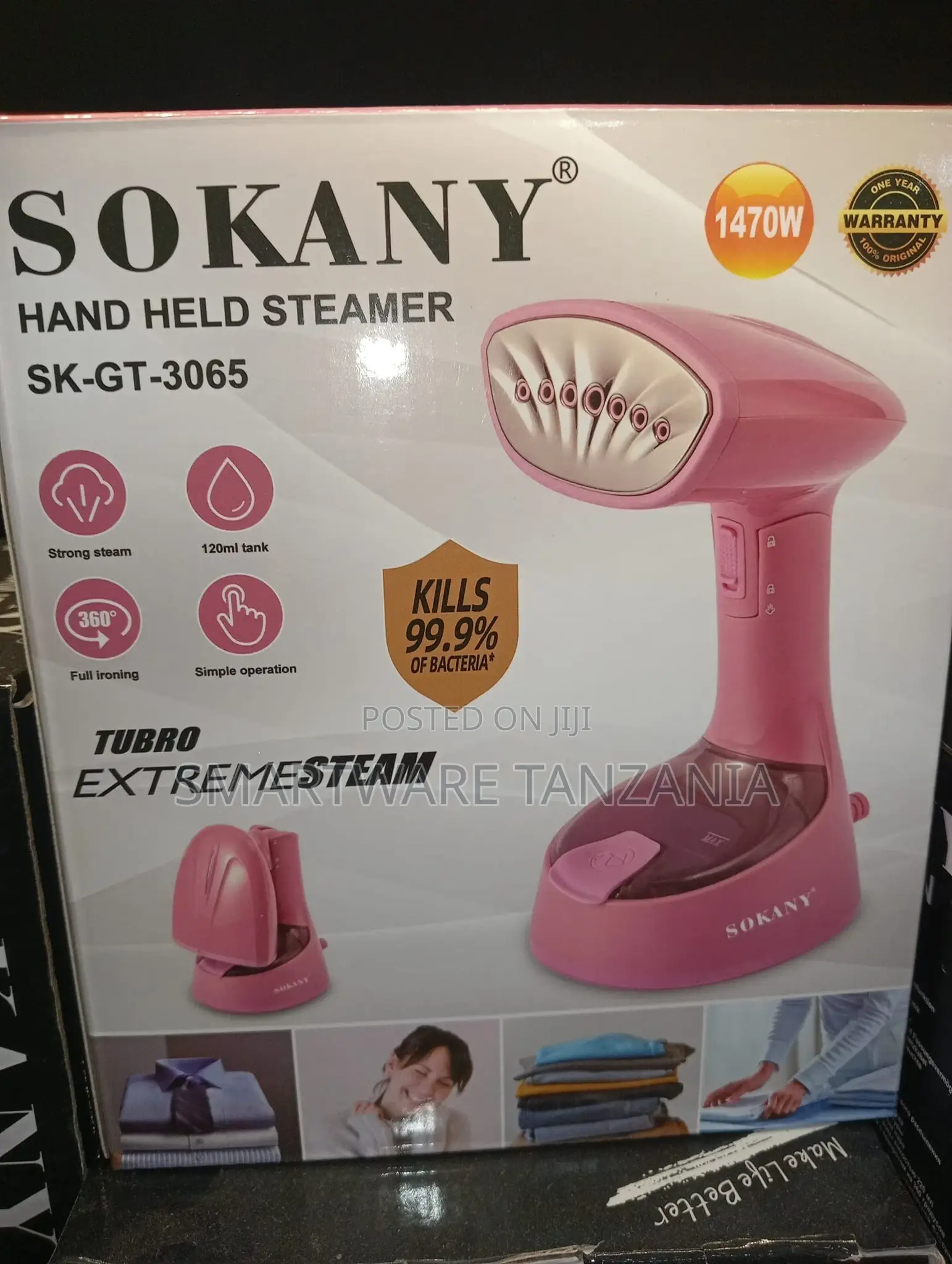 Portable Powerful Steamer With Fast Heat-up For Home, Travel
