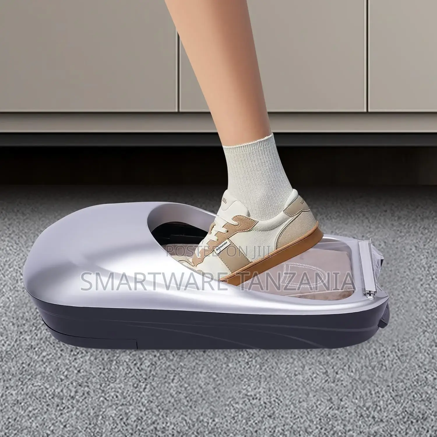Shoe Cover Dispenser With 1 Roll of Shoe Film, for Home