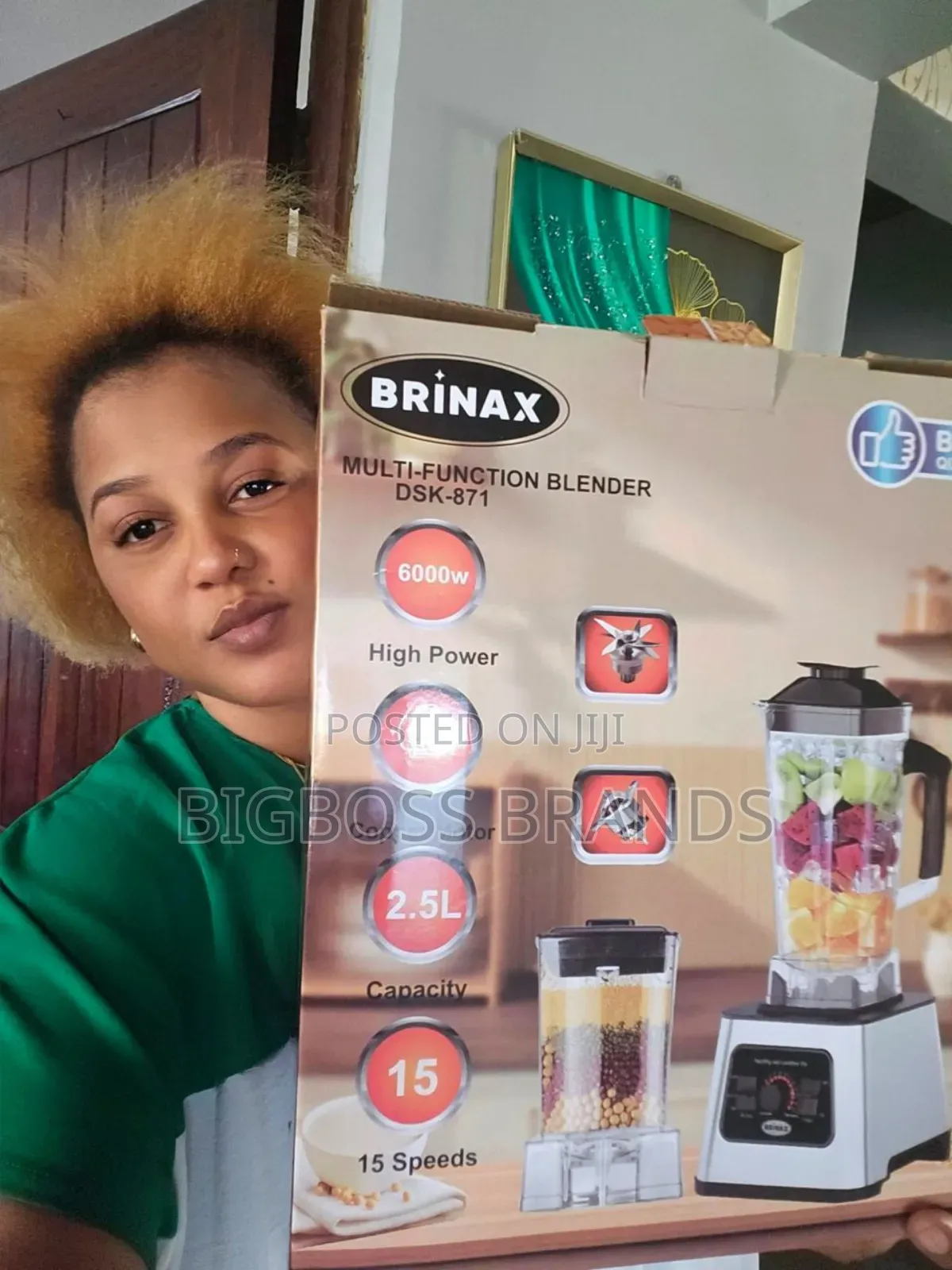 Brinax Heavy Duty Blender 2.5L