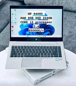 New Laptop HP EliteBook 840 G5 8GB Intel Core I5 SSD 256GB