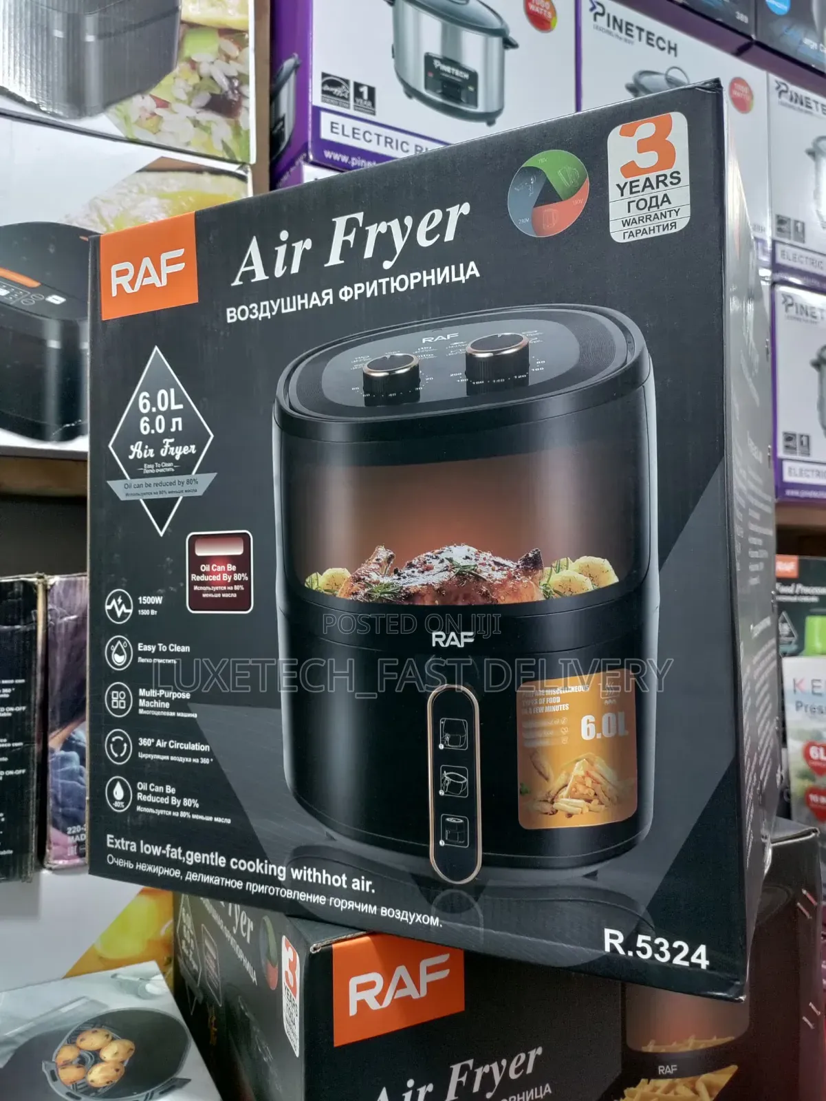 Raf Air Fryer 6 Litres