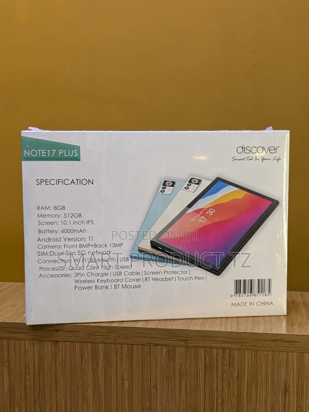 New Discover Note 17 Plus 512 GB Green