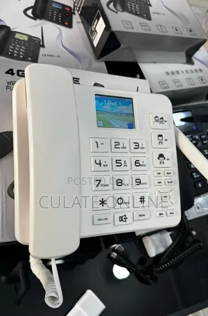Wireless Desk Phones / Simu Za Mezani With 2 Sim Card Slots