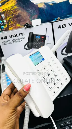 Wireless Desk Phones / Simu Za Mezani With 2 Sim Card Slots