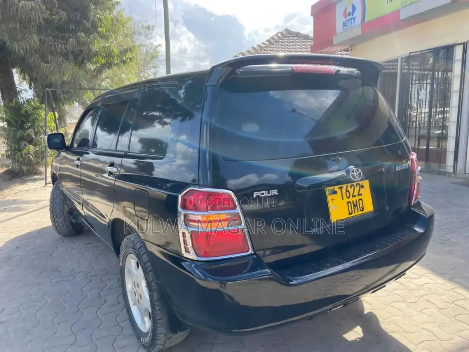 Toyota Kluger 2001 Black
