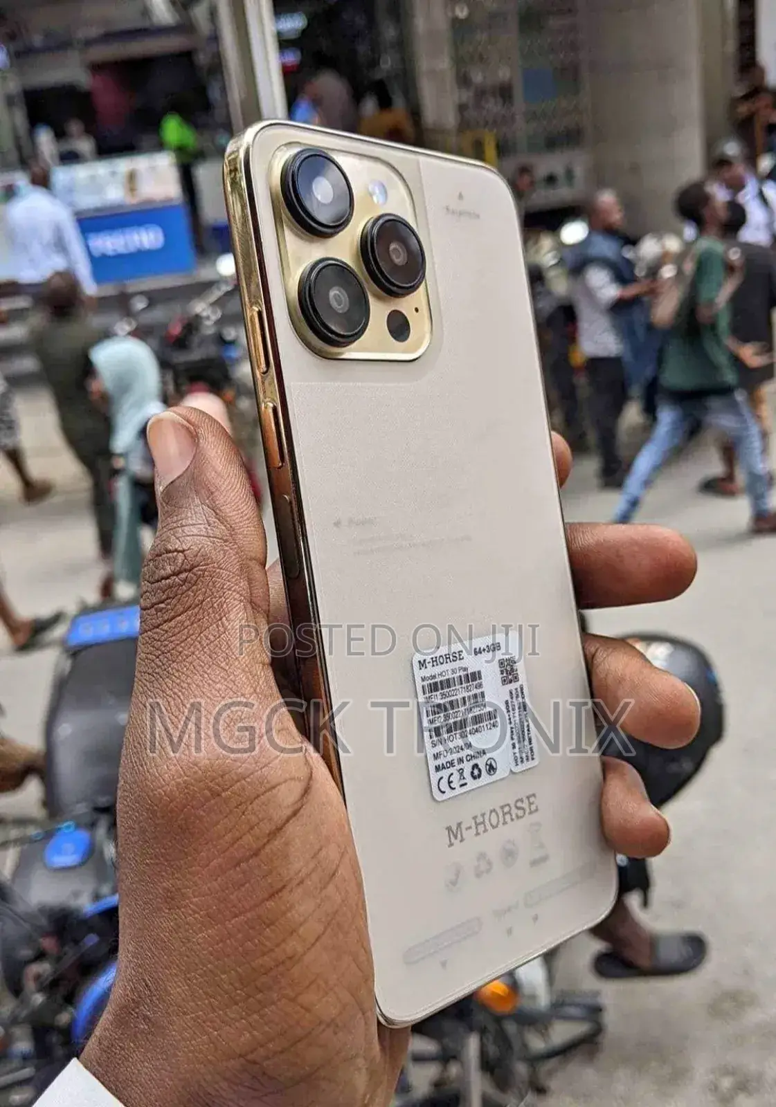 New M-Horse Yaya Toure 64 GB Gold
