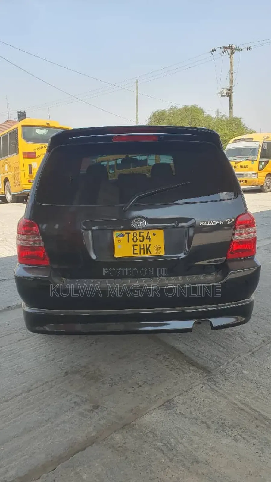 Toyota Kluger 2003 Black