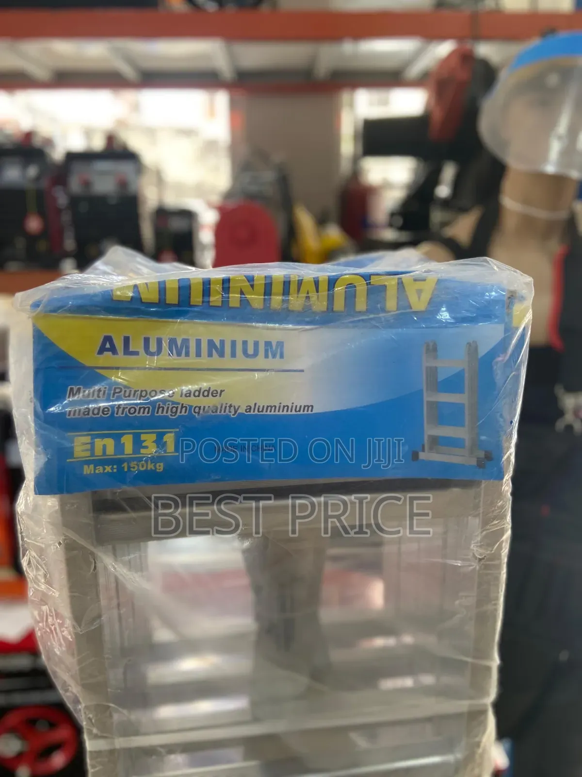 Aluminum Adjustable Multi-purpose Ladder Max .150 L-1