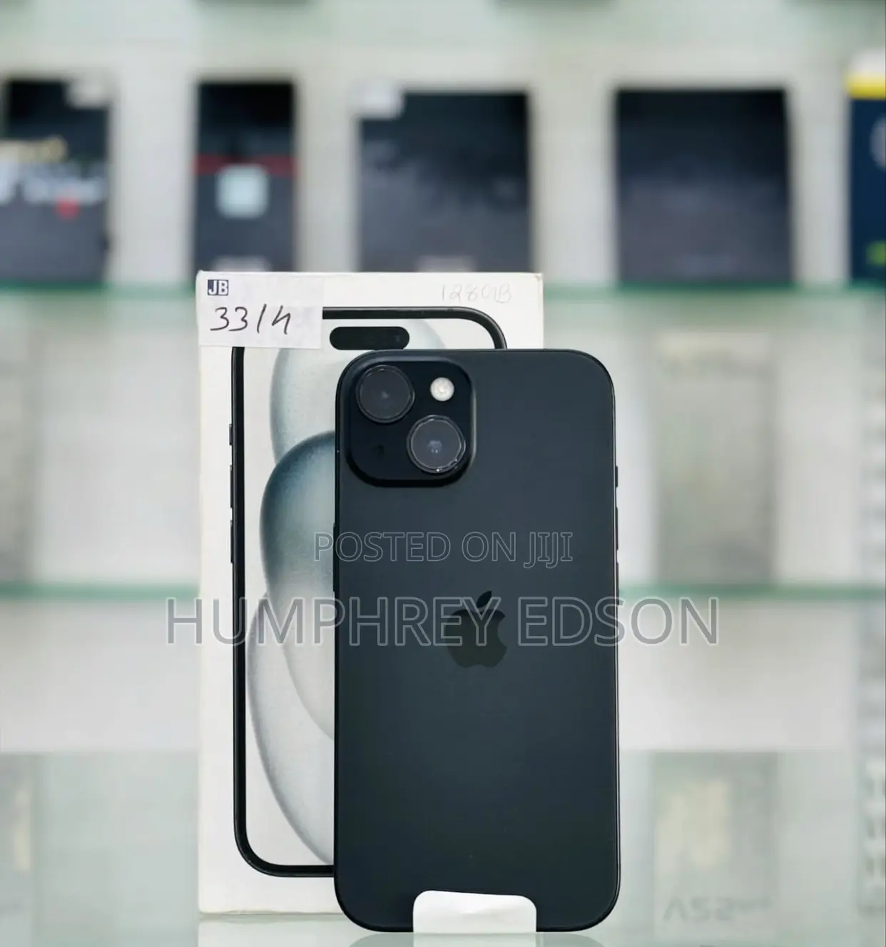 New Apple iPhone 15 128 GB Black