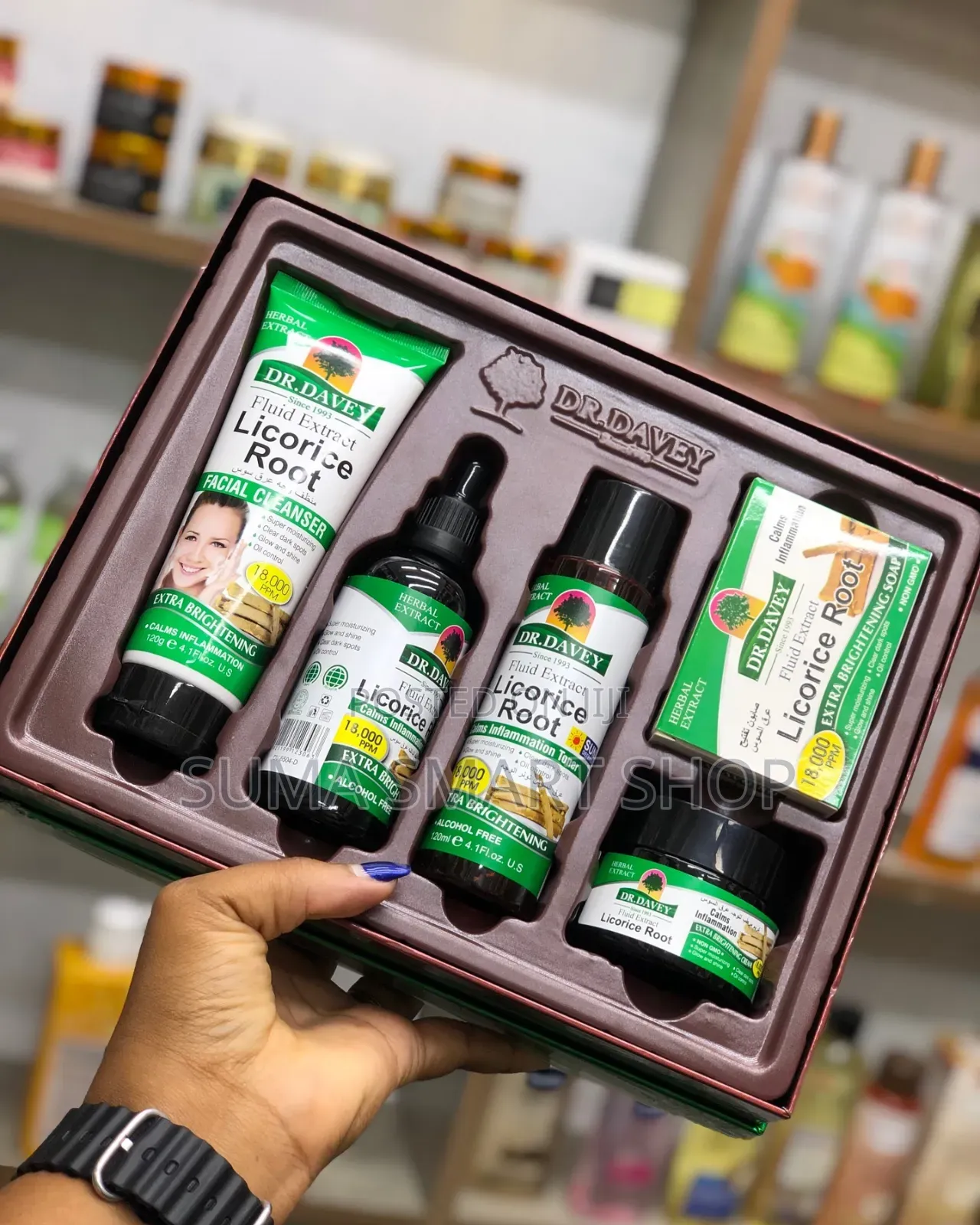 LICORICE ROOT Skin Care Set .