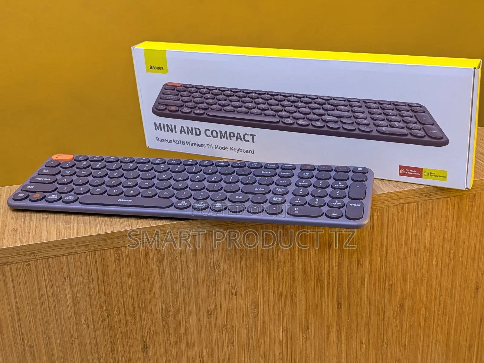 Baseus Mini Compact Bluetooth Tri- Mode Keyboard
