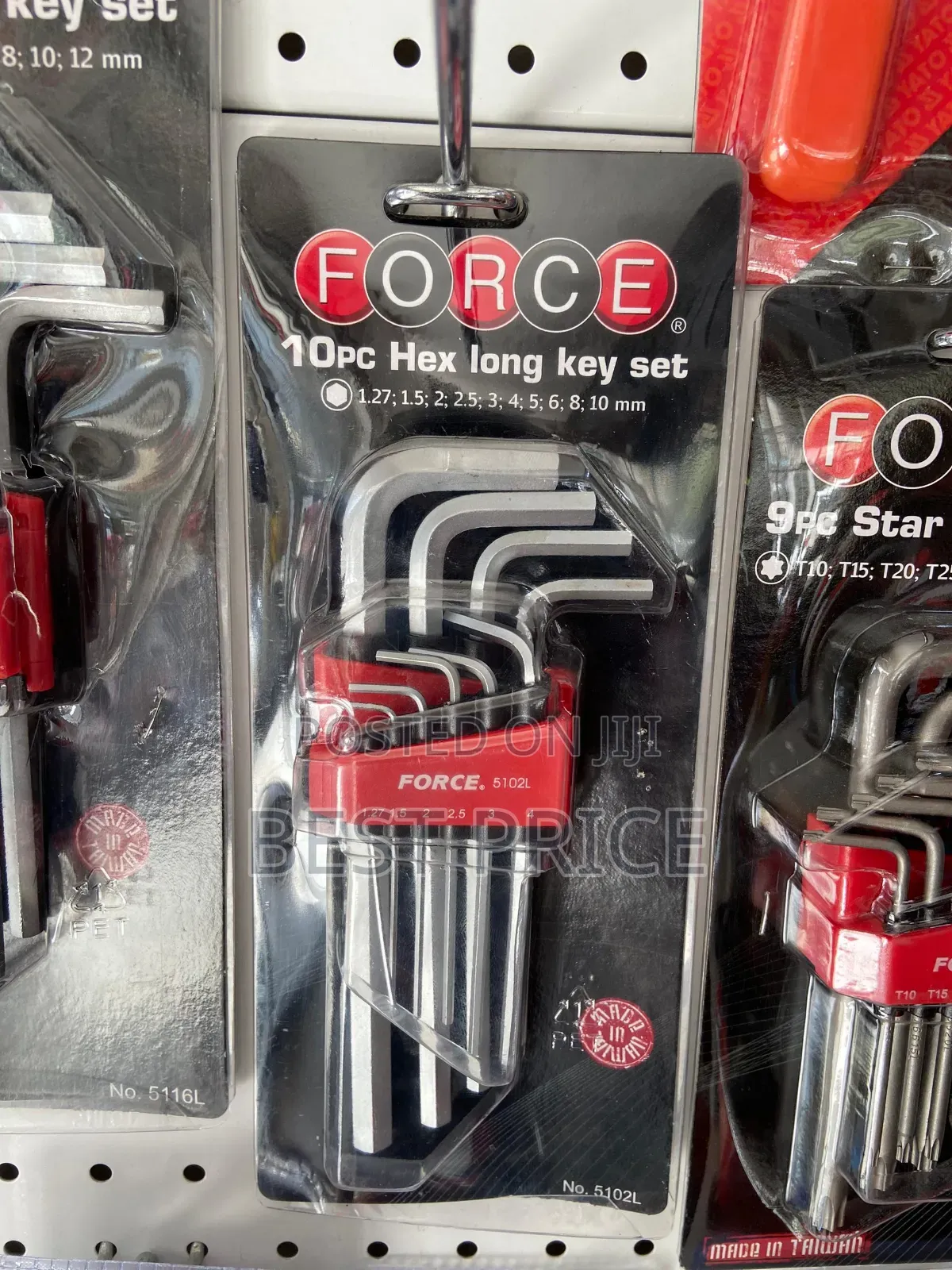 10 PCS Hex Long Set