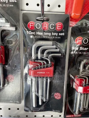 10 PCS Hex Long Set