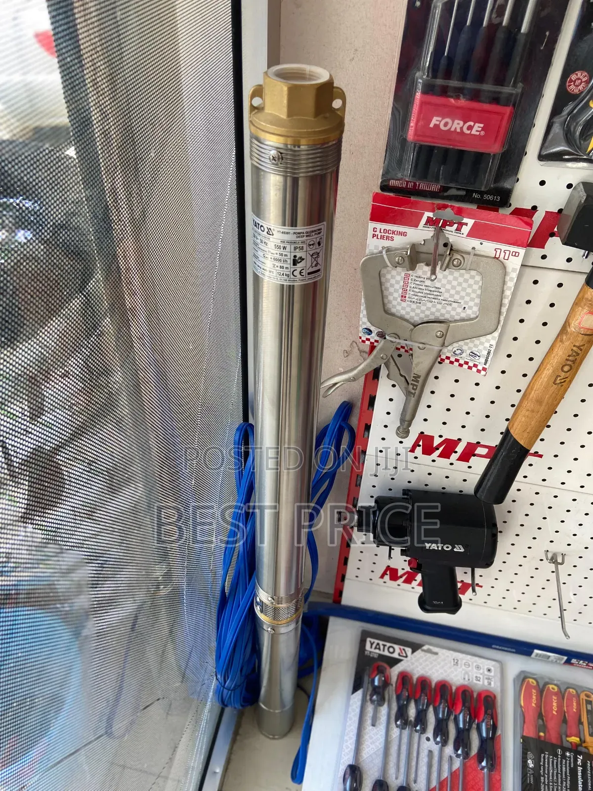Yato Deep Well Pumb 80M 550W Yt - 85301