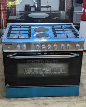 Hisense Cooker/Jiko 4gas 2 Electric Plates