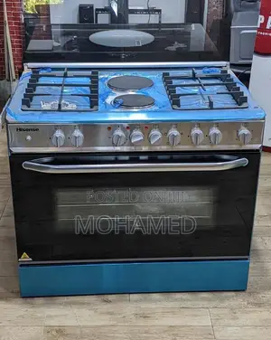 Hisense Cooker/Jiko 4gas 2 Electric Plates