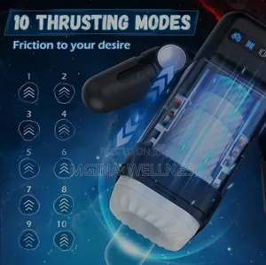 Automatic Masturbation Cup With 10 Thrusting Mode