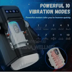 Automatic Masturbation Cup With 10 Thrusting Mode