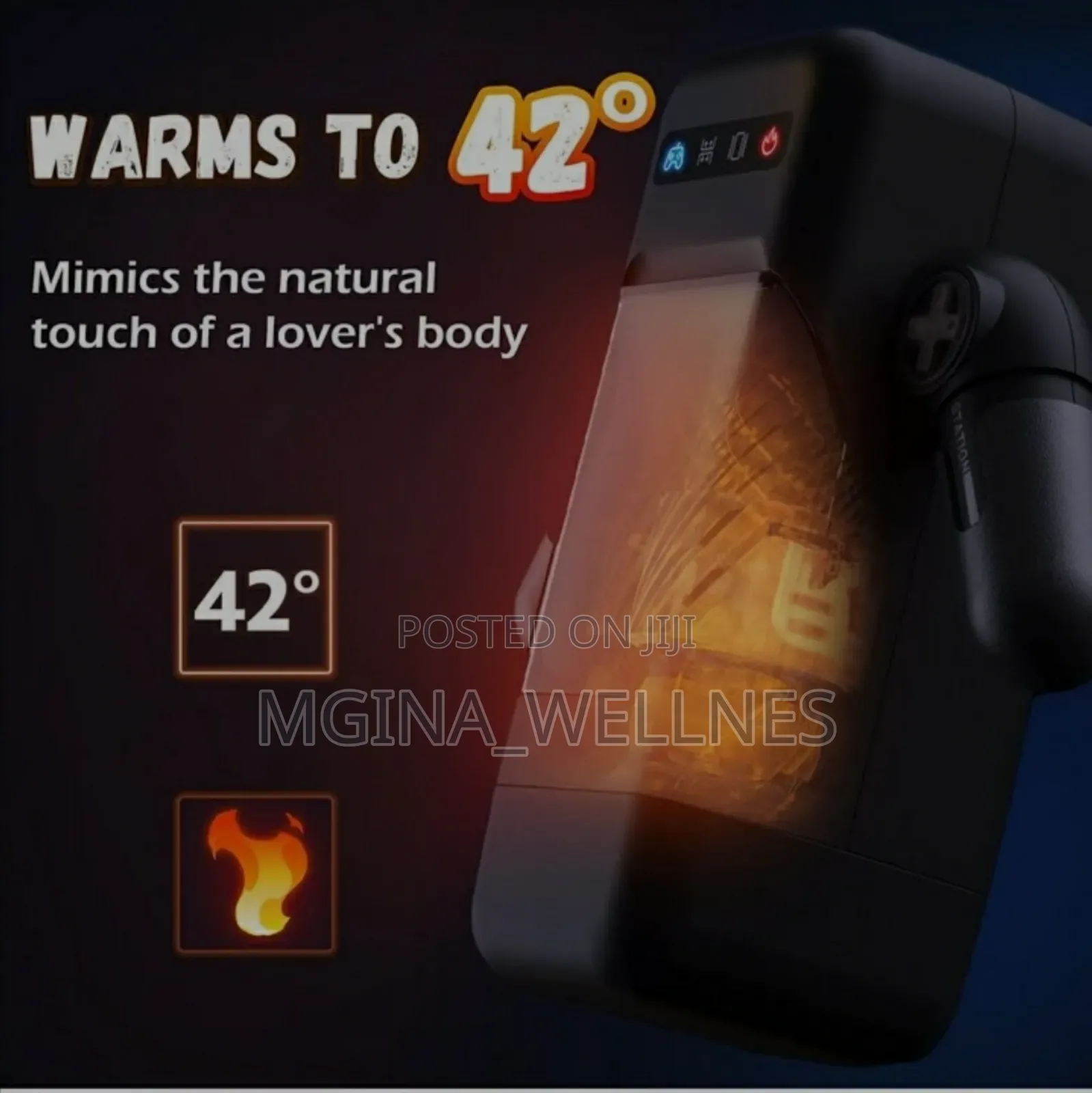 Automatic Masturbation Cup With 10 Thrusting Mode