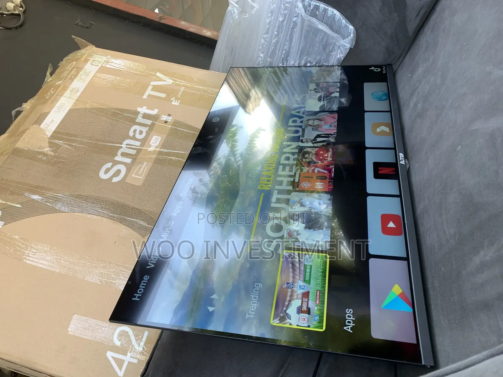 Alitop Smart TV NCH 42 Clean Sana Zinapatikana Mpya Sana Ful