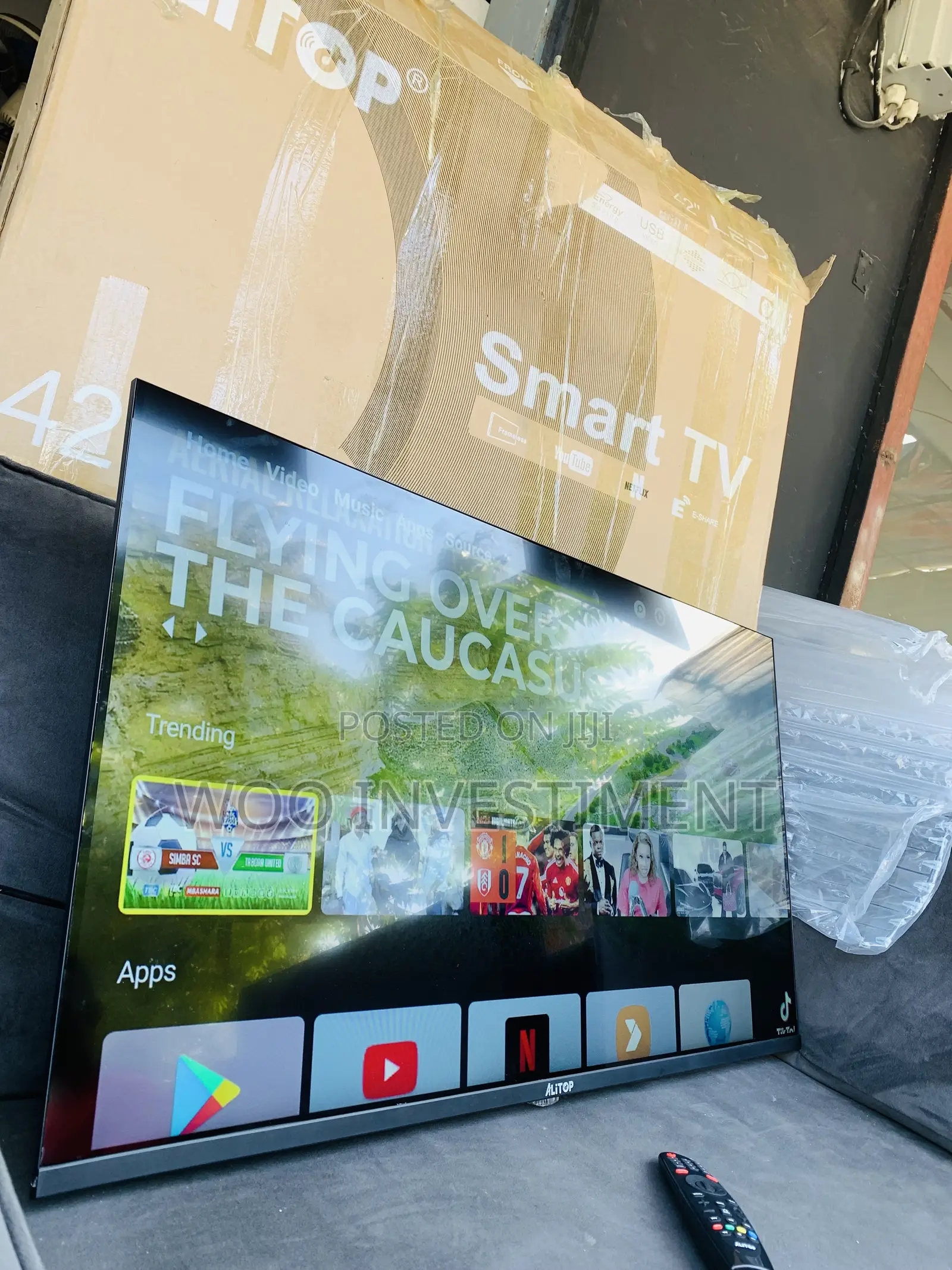 Alitop Smart TV NCH 42 Clean Sana Zinapatikana Mpya Sana Ful