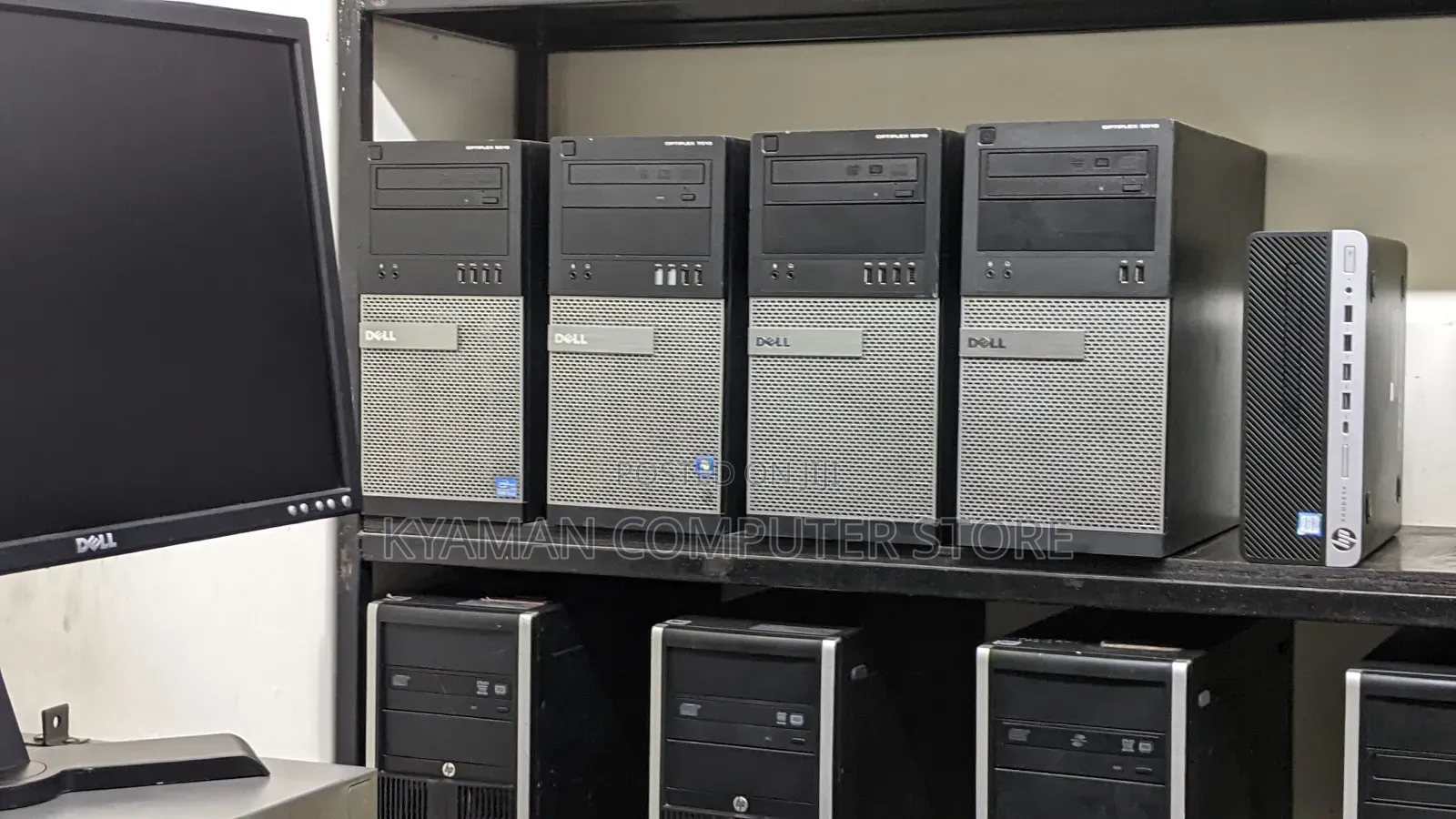 Desktop Computer Dell OptiPlex 7010 4GB Intel Core I5 HDD 500GB