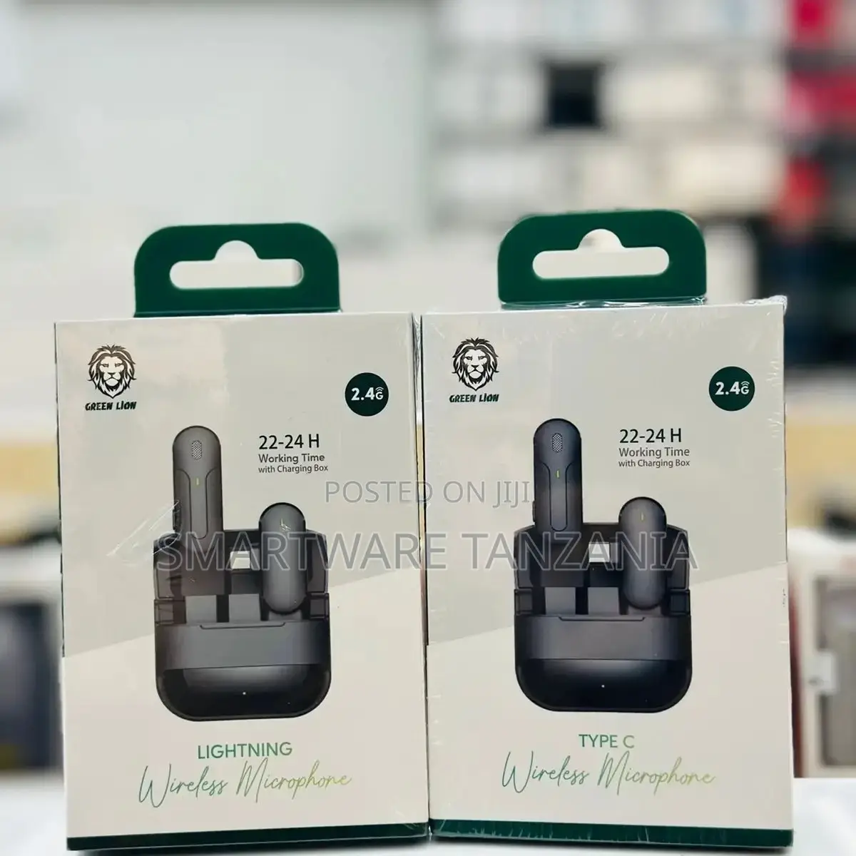 Green Lion Wireless Microphone Lightning Connector