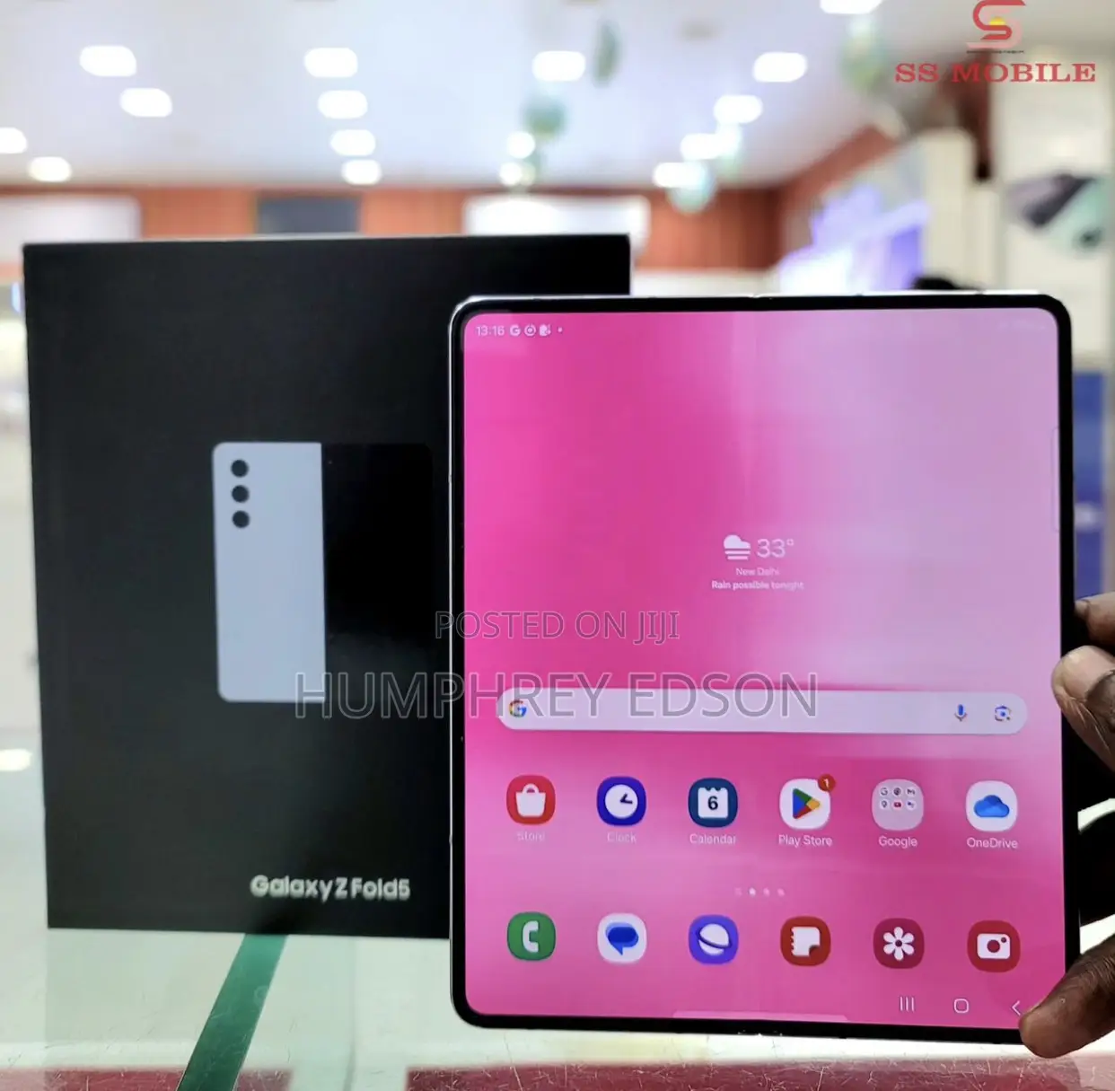 New Samsung Galaxy Z Fold 5 512 GB Blue