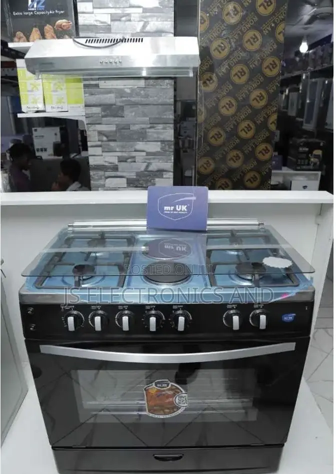 Mr Uk Jiko La Oven Plet 4 Gesi 2 Umeme Oven Umeme Size 60x30
