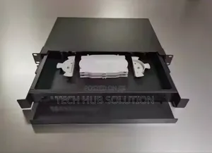 Empty 24 Port Wall Mount ABS Fiber Optic Patch Panel