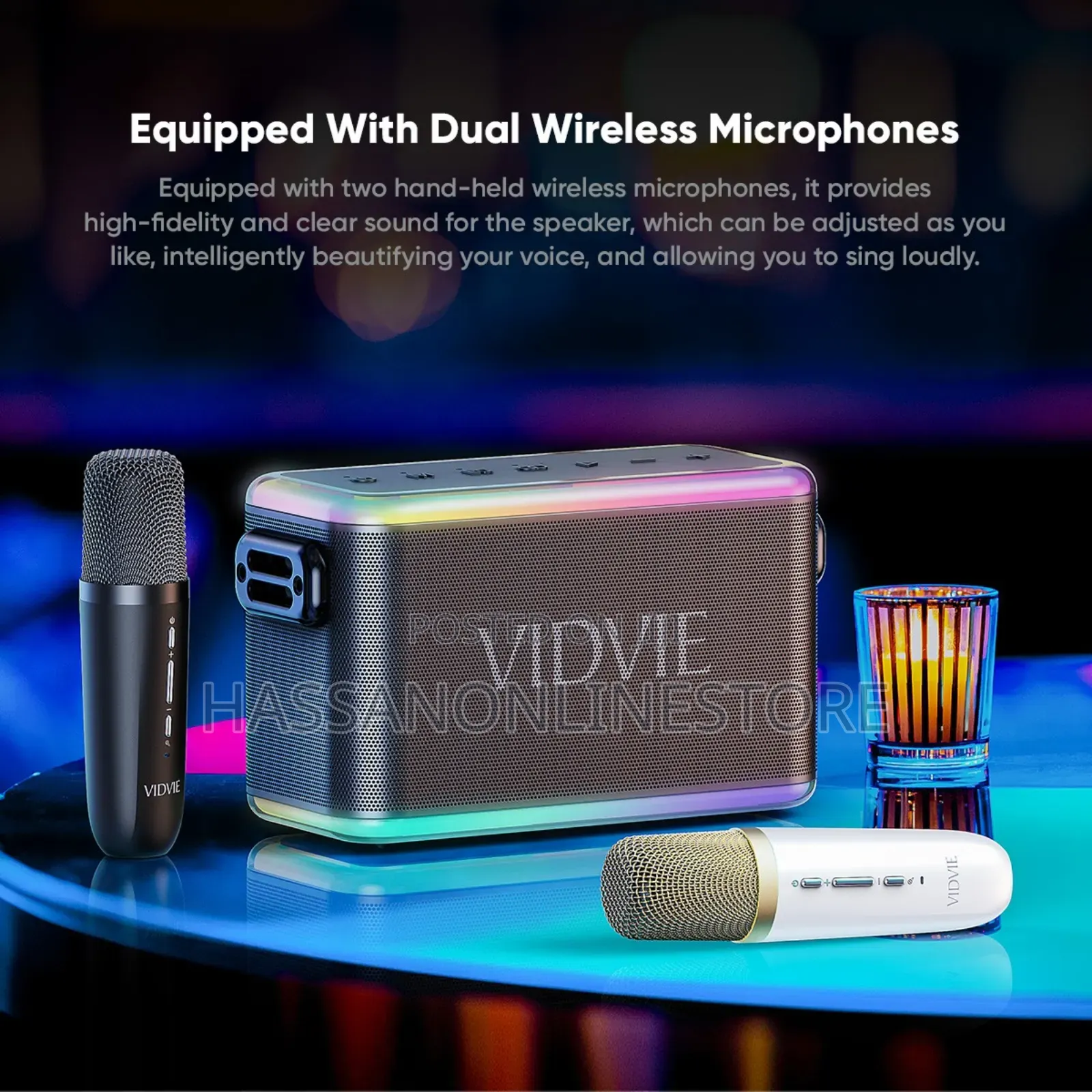 Vidvie XL SP910 Kareoke Portable Speaker