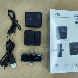 Dual Wireless Microphone, Noise Cancellation HD Voice Record