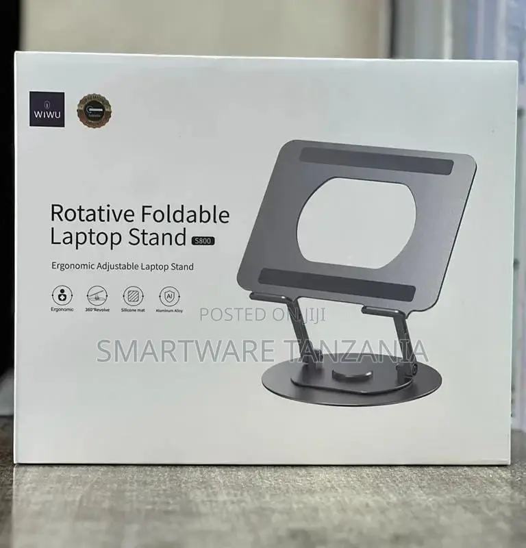 Foldable Laptop Stand, Ergonomic Detachable Computer Stand
