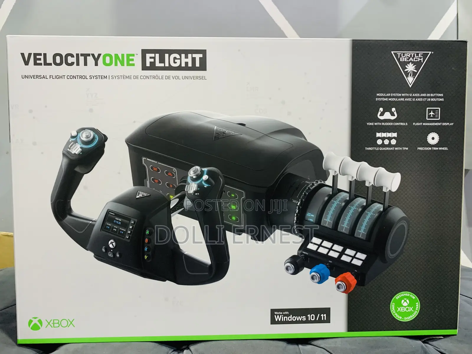 Velocity One Flight Yoke System